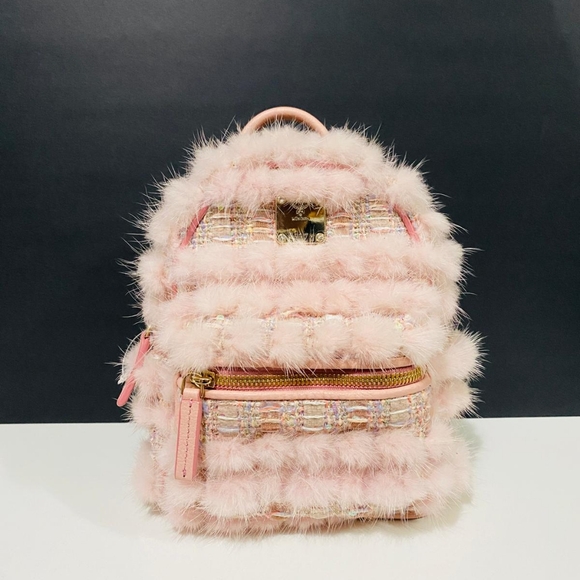 Sold!!Mcm pink Swarovski backpack - Picture 4 of 16